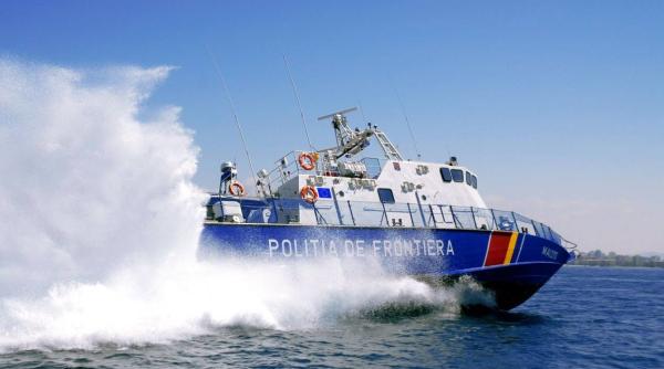Pescador turcesc, scufundat de Garda de Coastă a României în Marea Neagră