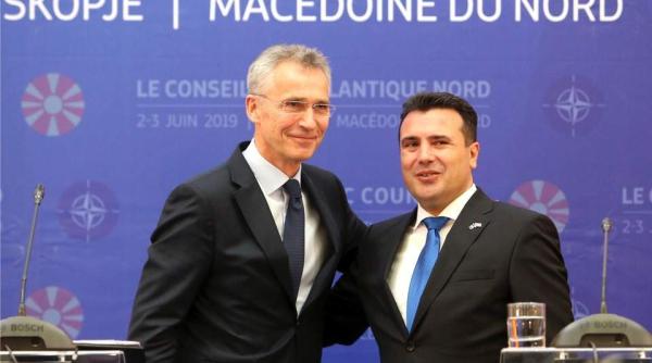 Secretarul general al NATO salută reformele realizate de Macedonia de Nord