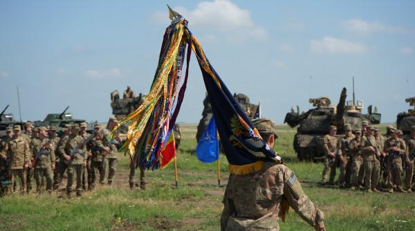 Versiunea modernizată a tancului american Abrams a fost prezentată în România