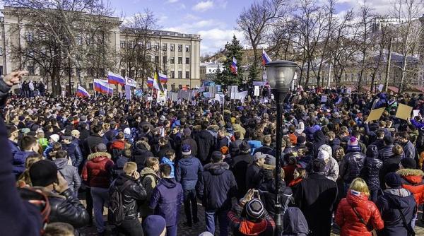 Proteste în Rusia. Zeci de arestați la Moscova, chiar de Ziua Națională