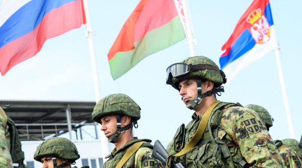 Frăția Slavă. Serbia desfăşoară exerciții militare comune cu Rusia și Belarus