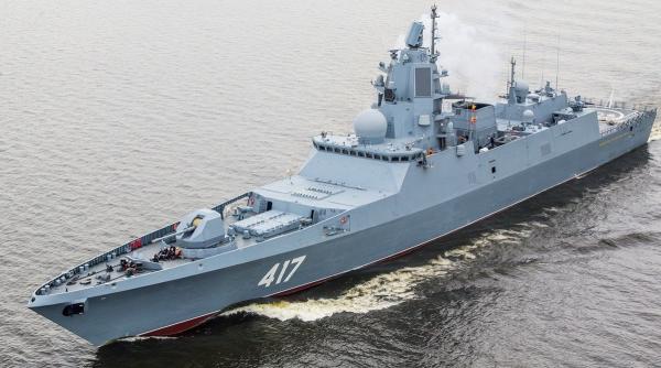 Rusia a trimis fregată Amiral Gorshkov în Cuba