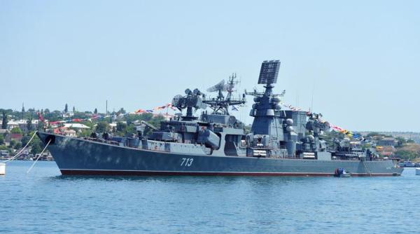 Rusia trimite la fier vechi distrugătorul Kerci al flotei din Marea Neagră