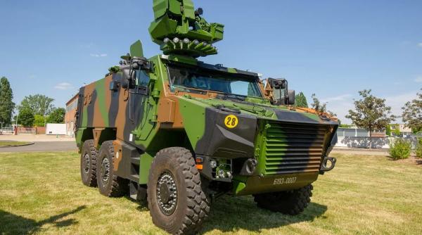 Armata franceză a primit oficial primele vehicule blindate din seria VBMR de tip Griffon