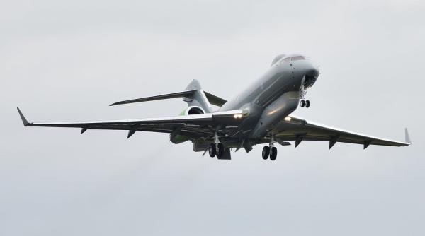 Avion britanic de cercetare aeriană Sentinel R.1, zbor în apropierea granițelor maritime ale Crimeei