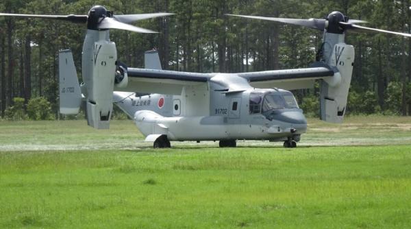 Armata Japoniei a primit noile aeronave V-22 Osprey