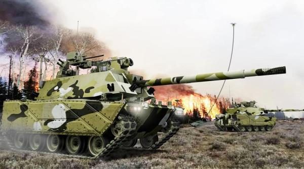 Imagini declasificate cu viitoarele tancuri de luptă ale Armatei SUA