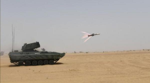 India a finalizat testele pentru noua rachetă antitanc "Șarpele" și va intra în producția de serie