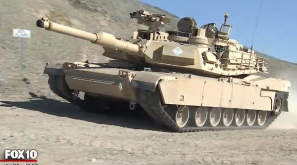 Armata SUA testează noul model de tanc Abrams M1A2C