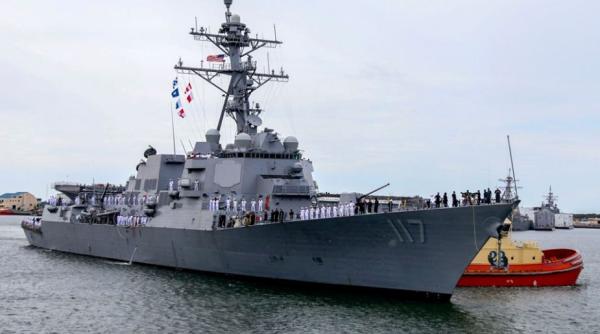 US Navy a primit în dotare un nou distrugător de rachete ghidate, USS Paul Ignatius