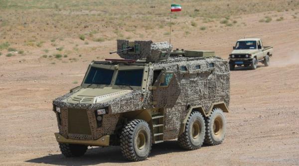 Iranul a prezentat primul vehicul blindat de fabricație proprie - Video