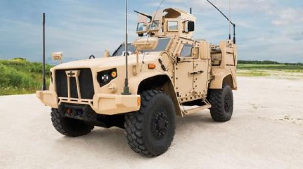 Prima serie de vehicule JLTV pentru US Marine Corps a ajuns în bază