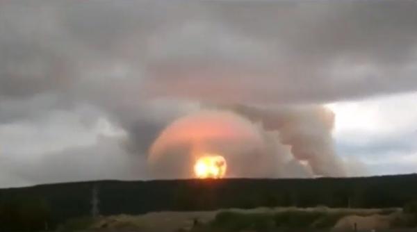 Zeci de persoane au fost expuse radiațiilor după explozia de lângă Severodvinsk