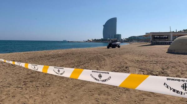 O bombă neexplodată, veche de 80 de ani, a închis o cunoscută plajă