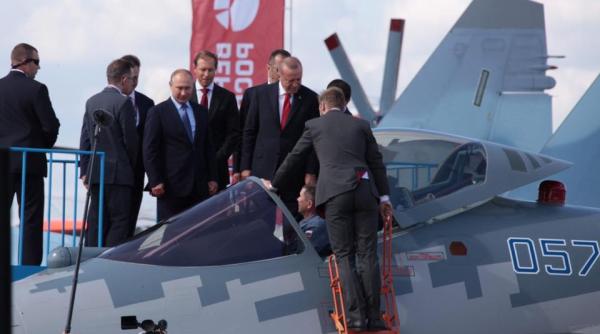 Erdogan vrea Turcia în programul Su-57