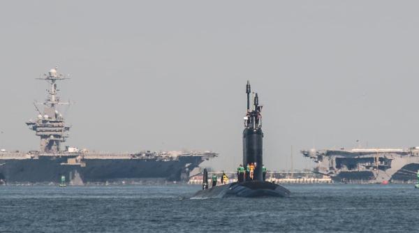 Noul submarin al US Navy, Delaware a finalizat testele pe mare