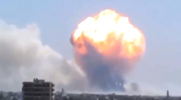 O mașină capcană a explodat la Kabul