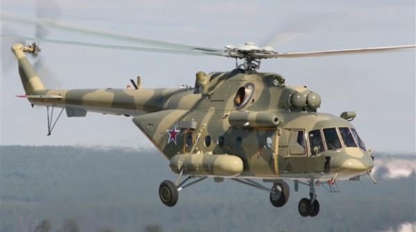 Un elicopter militar Mi-8 s-a prăbușit în Rusia