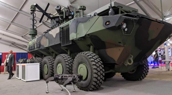 BAE Systems prezintă noua configurație ACV: transportor de rachete antitanc