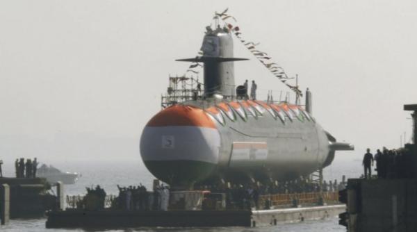 India a primit al doilea submarin din clasa Scorpene