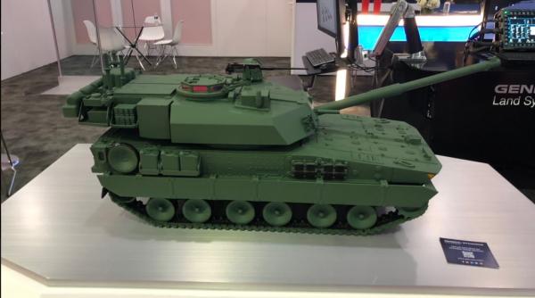 General Dynamics a dezvăluit conceptul unui nou tanc ușor botezat Griffin II