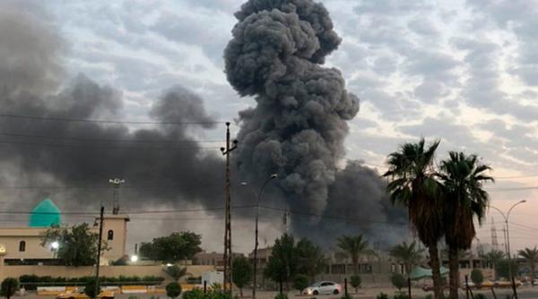 Trei rachete Katiușa au fost trase asupra Ambasadei SUA de la Bagdad