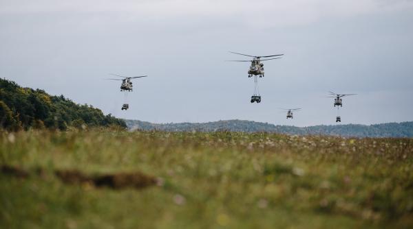 US Army a simulat în Germania un masiv atac aerian
