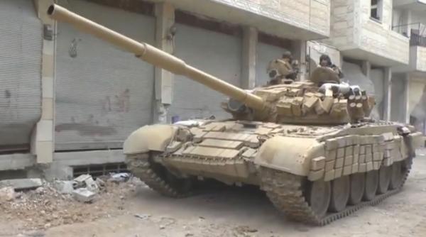 Tancurile T-72, T-55 și T-62 au oprit ofensiva turcă în Siria 