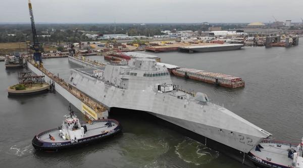 Nava USS Kansas City (LCS 22) din clasa Independence a finalizat testele pe mare