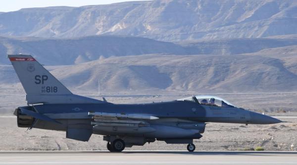 Avioane F-16 ale US Air Force participă la exercițiul Drapel Albastru din Israel