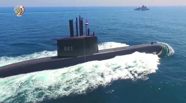 O amenințare pentru Israel: Marina egipteană își îmbunătățește capacitățile de război submarin