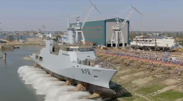 Șeful Statului Major Naval din Pakistan, întâlnire cu omologul român și vizită la șantierul Damen Galați