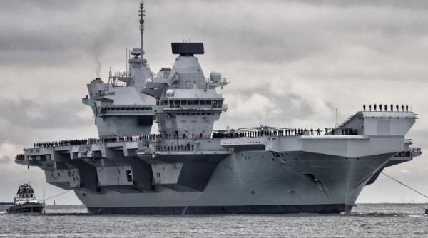 Portavionul HMS Prince of Wales a încheiat cu succes testele în Marea Nordului