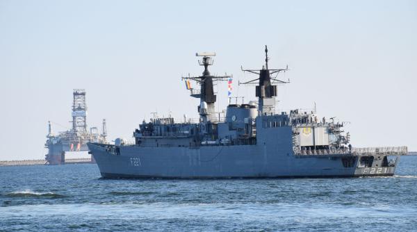 Fregata Regele Ferdinand revine în portul Constanța 