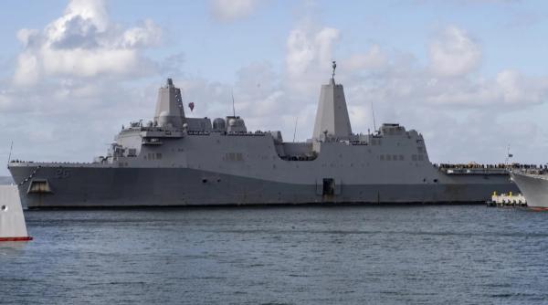 Nava USS John P. Murtha s-a întors acasă după o misiune de șapte luni în Pacific