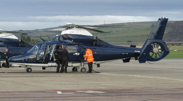 Marina bulgară a primit un elicopter Airbus AS365N3 recondiționat și modernizat la Brașov