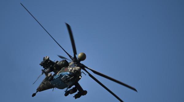 Un elicopter militar Mi-28 s-a prăbuşit în Rusia