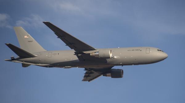 Noua cisternă aeriană KC-46A Pegasus a US Air Force a efectuat primul zbor în jurul lumii