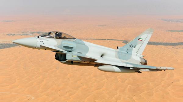 Eurofighter Typhoon, în Kuweit. Prima aeronavă de vânătoare a efectuat zborul inaugural