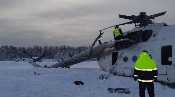 Un elicopter Mi-8 s-a prăbușit în Krasnoyarsk, Rusia