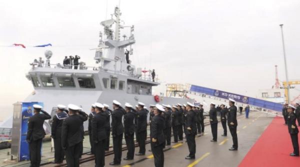 China a predat prima navă construită pentru Royal Malaysian Navy