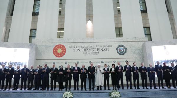 Erdogan investeşte în spionaj. Organizaţia Naţională de Informaţii din Turcia are un nou sediu