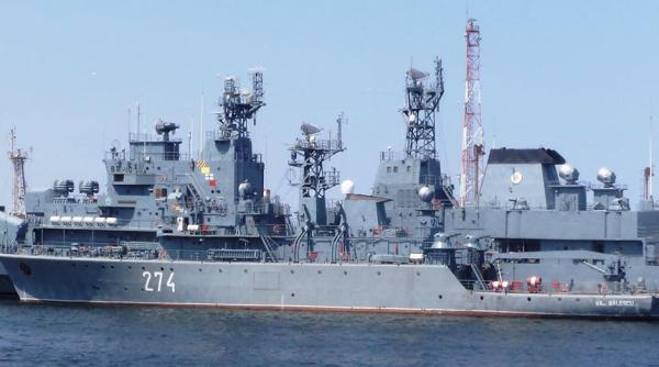 România a preluat, în premieră, comanda grupării navale permanente a NATO de luptă contra minelor