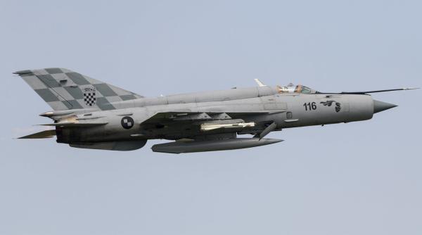 Croaţia vrea să scape de avioanele MiG-21 şi este interesată să cumpere F-16