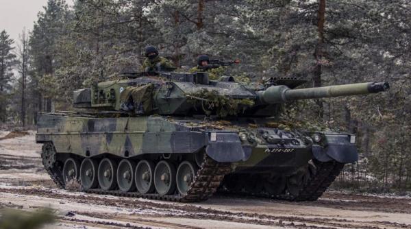 Armata finlandeză va primi din Israel muniție calibru 120 mm pentru tancurile Leopard 2  