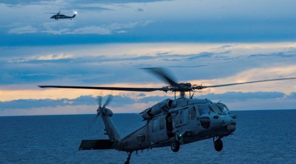 Un elicopter al US Navy s-a prăbuşit în Marea Filipinelor
