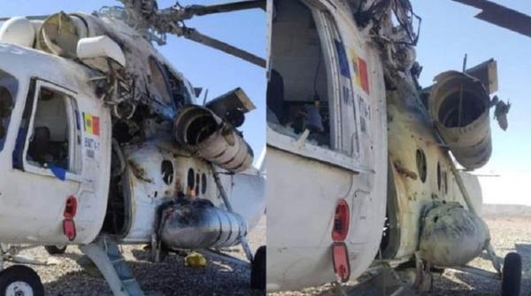 Un elicopter MI-8 al Republicii Moldova a fost doborât de un lansator de rachete în Afganistan