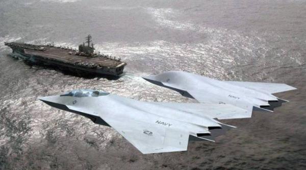 Programul noului avion de generația a șasea pentru US Navy, redus drastic de Washington