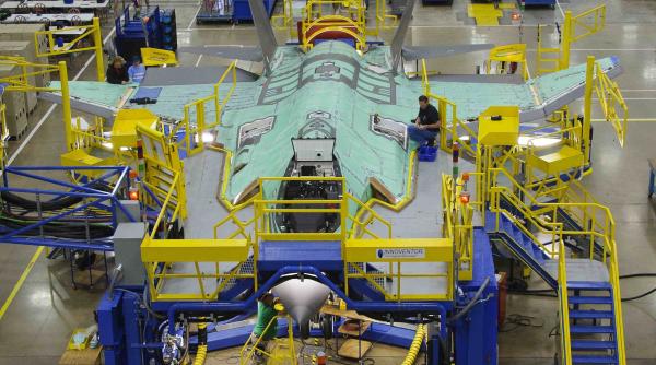 Lockheed Martin începe construirea primului avion F-35 pentru Danemarca