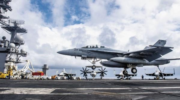US Navy a primit primul avion  F/A-18E/F Super Hornet modernizat